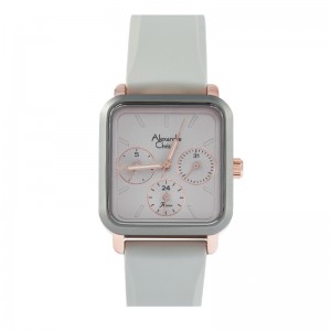 Alexandre Christie AC 2A24 Rosegold Grey Rubber BFRRGGR